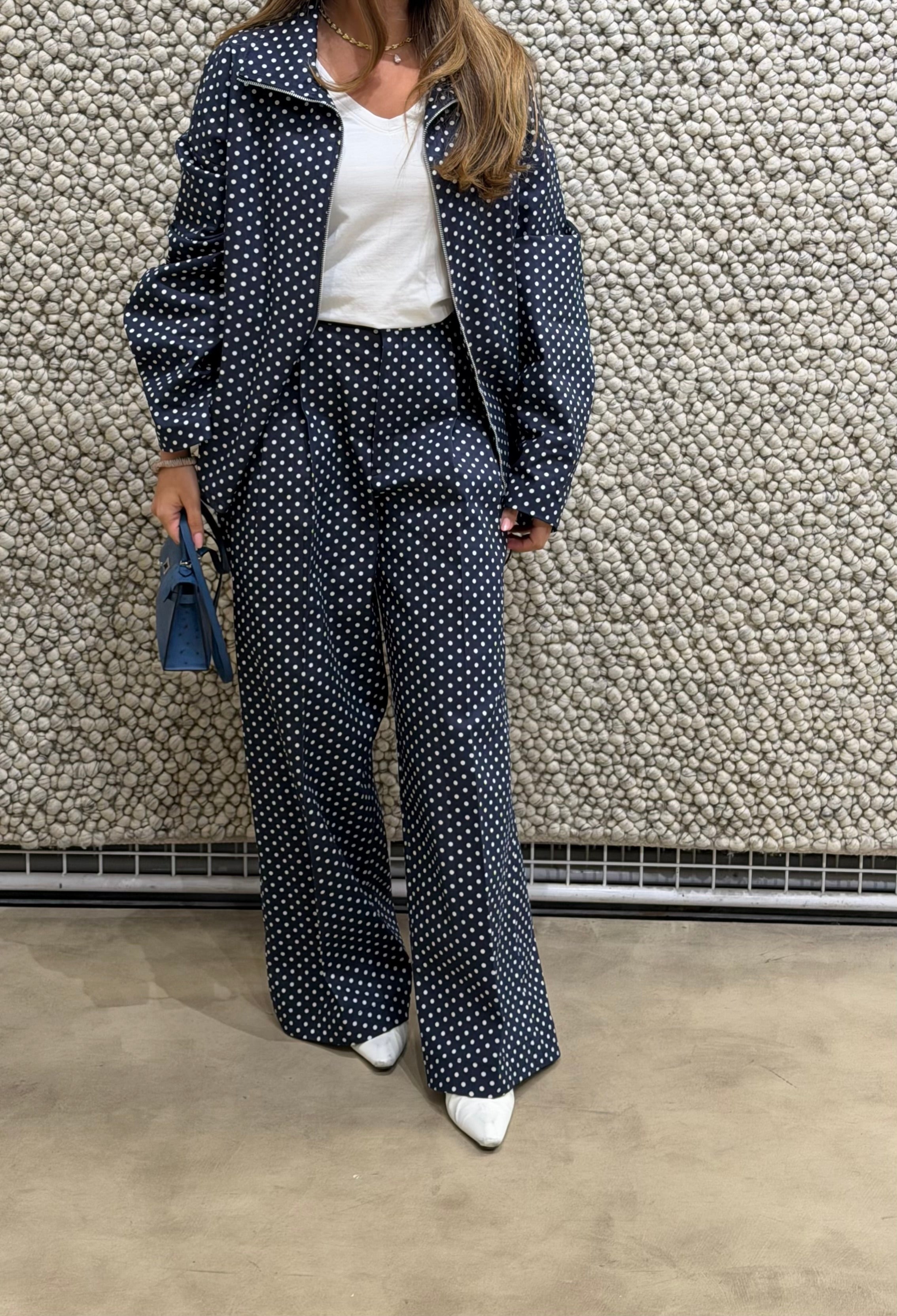 Polka jeans set