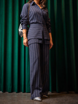 Pinstripe wrap set