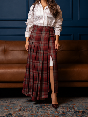 Tartan muse set – front