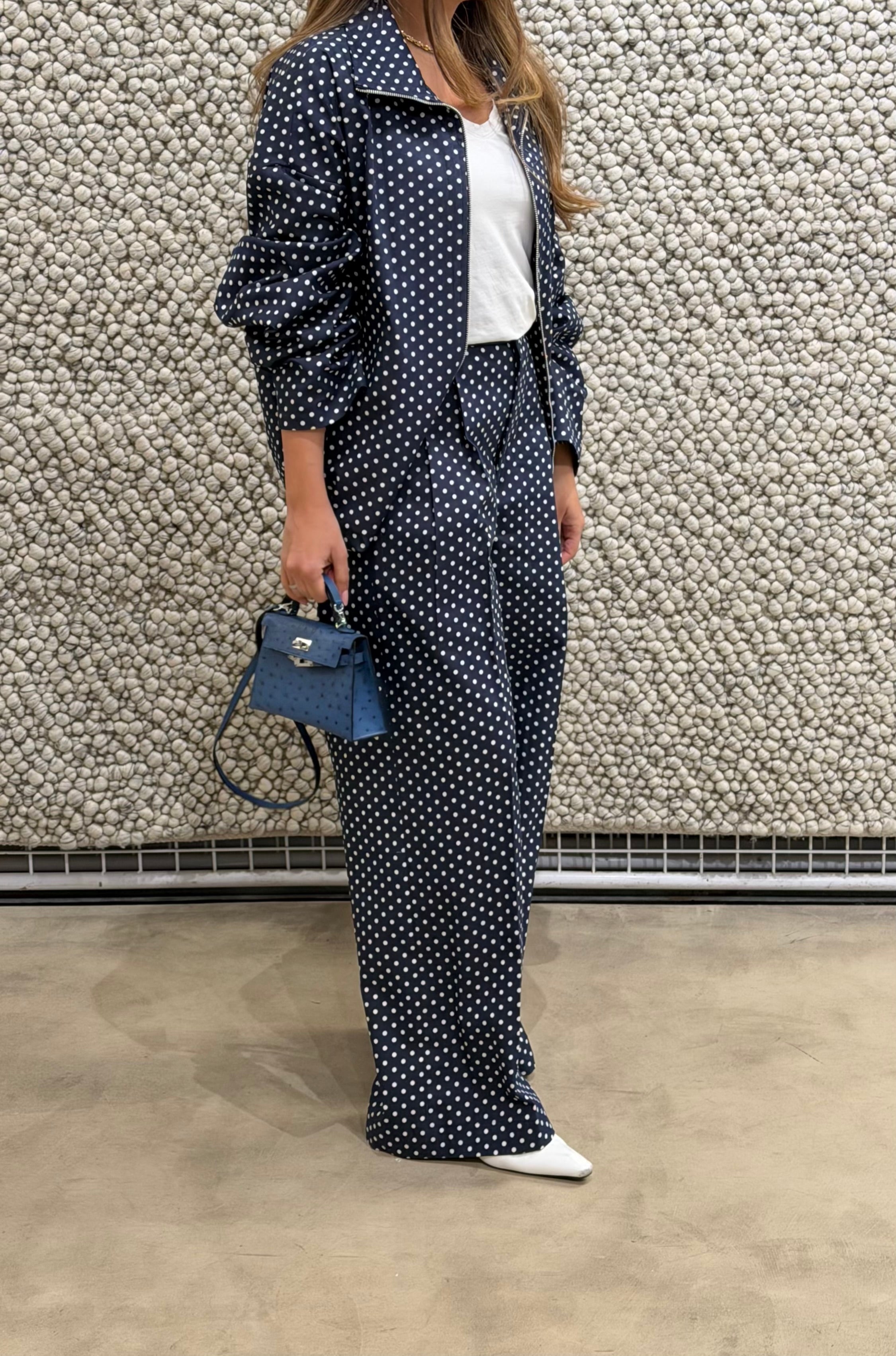 Polka jeans set