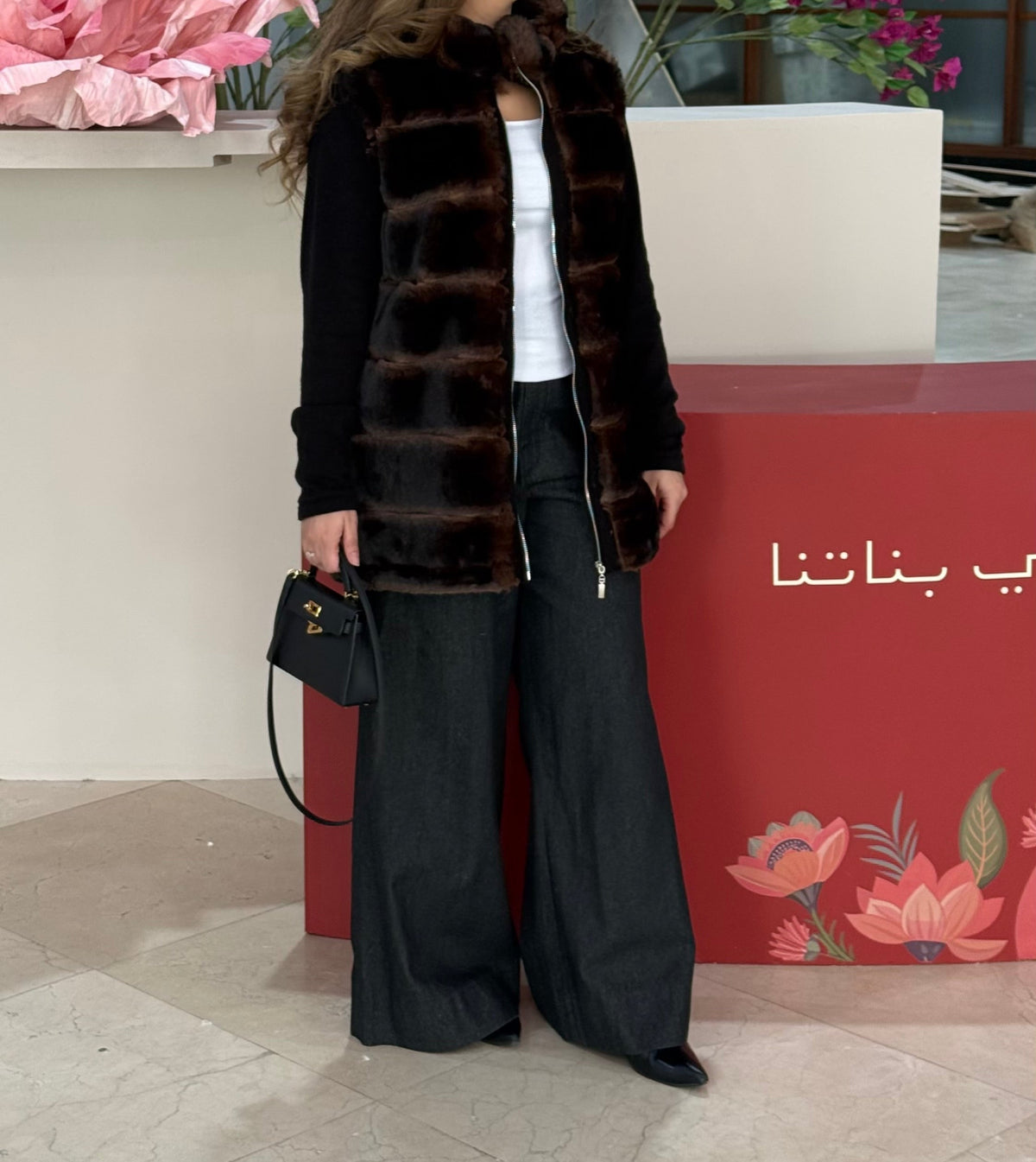Fur jacket (brown)
