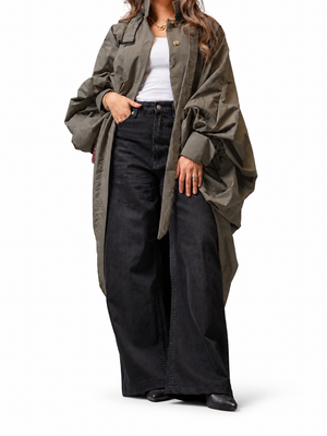 Cloud jacket on white background