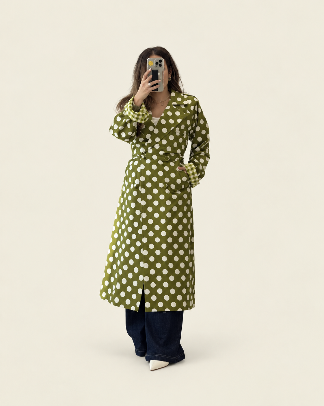 Polka trench product card