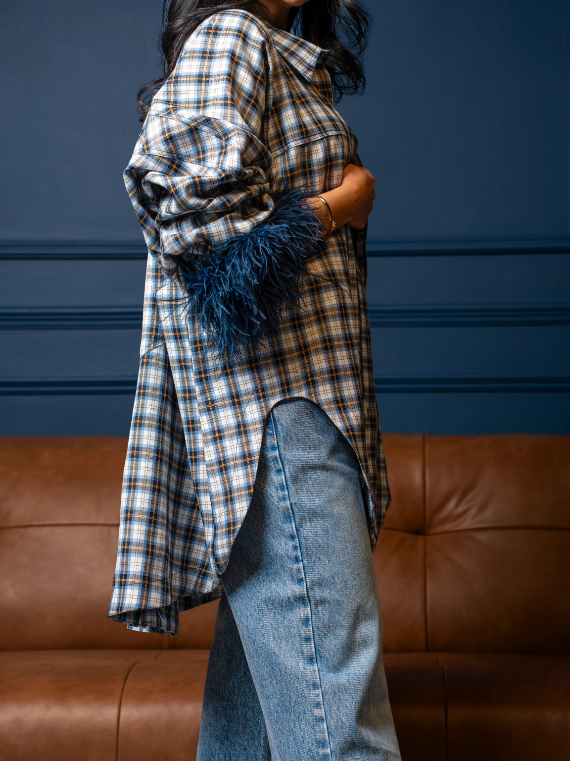 Feather Checks – side