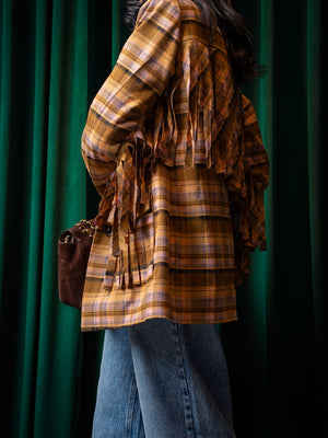 Fringes Blazer – back-side