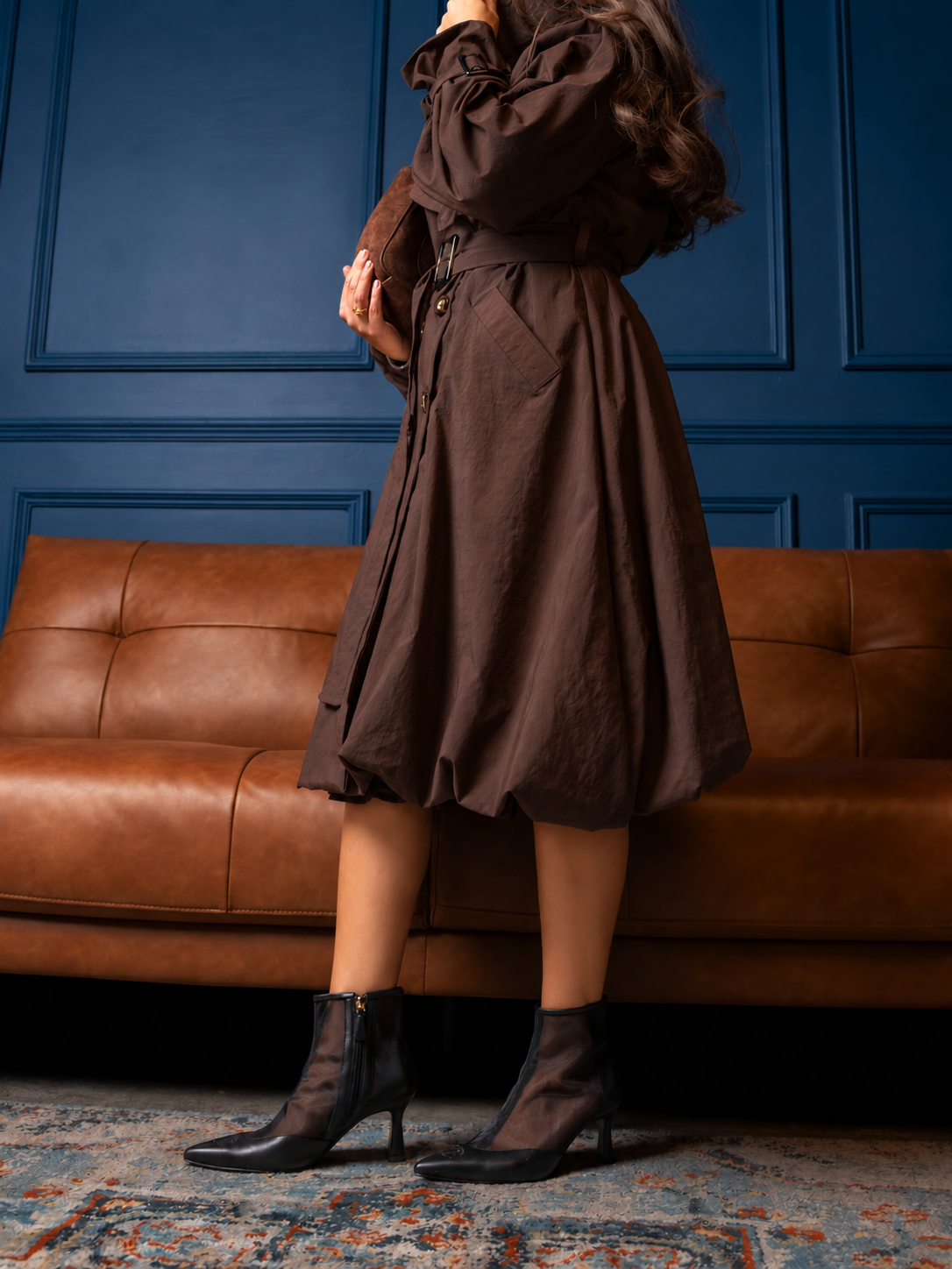 Mocha muse trench – side