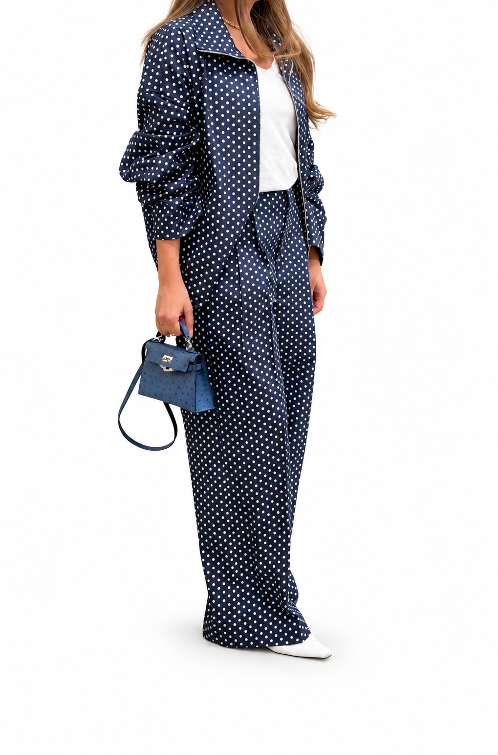 Polka jeans set