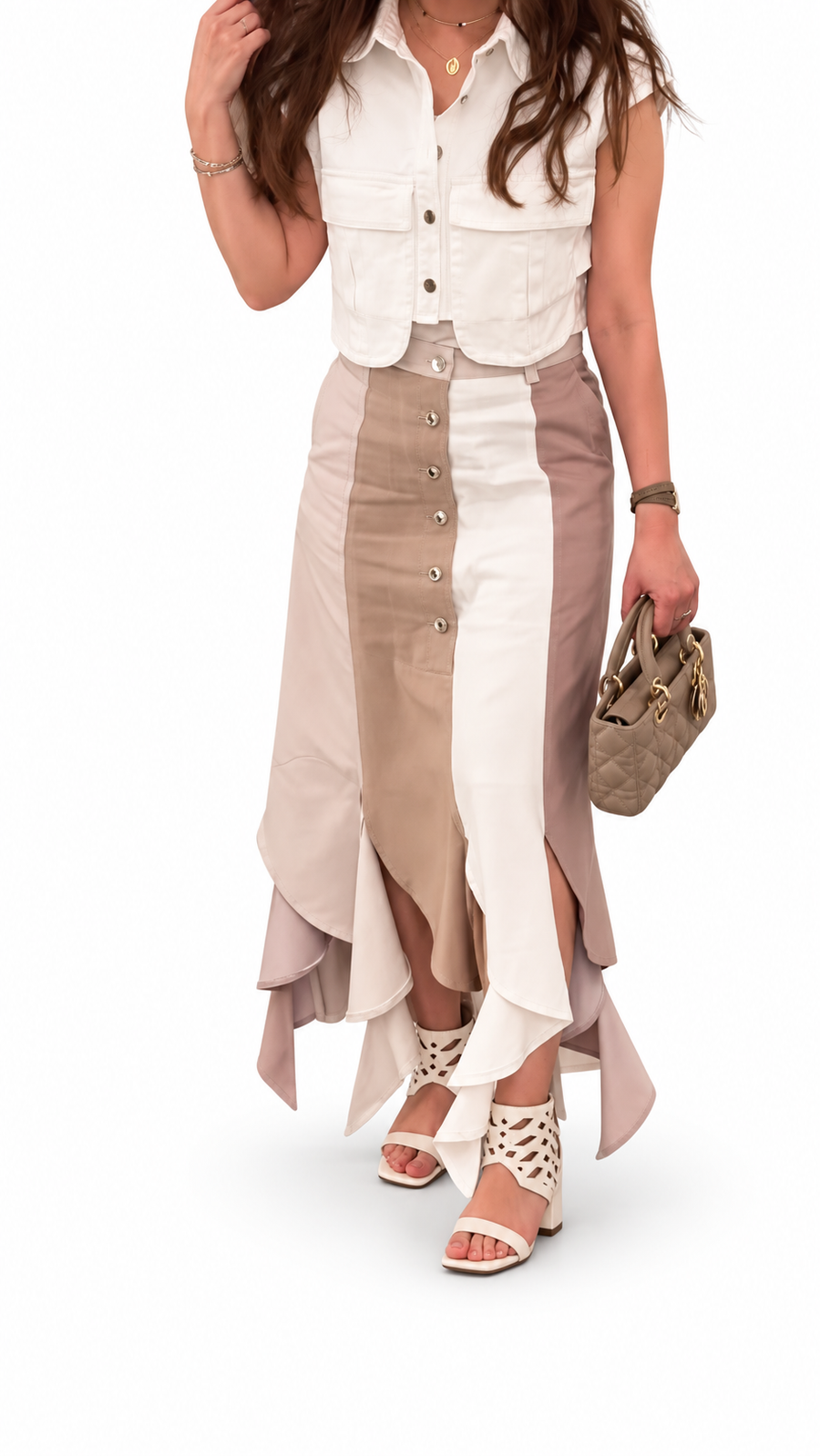 Triple beige set