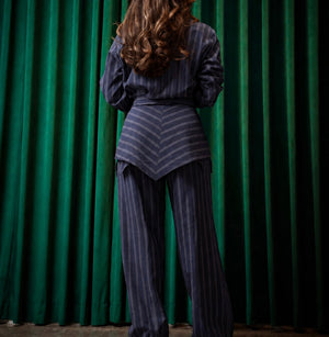 Pinstripe wrap set