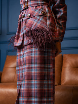 Plaid Affair Set – side-detail